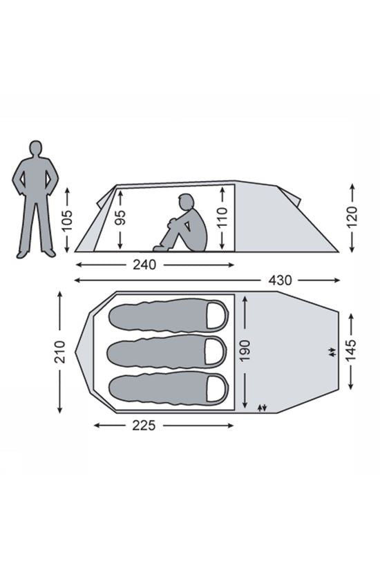 Nordisk Oppland 3 LW Tent