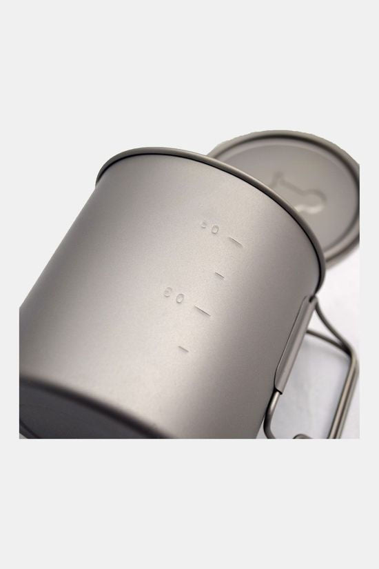  Titanium 650 Ml Pot Ultralight Kookpan