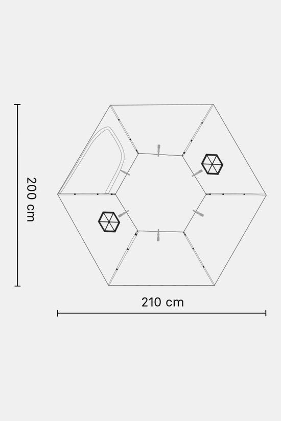 Samaya 2.5 Pink Alpine Tent