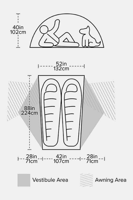 Big Agnes Copper Spur HV UL2 Bikepack Tent