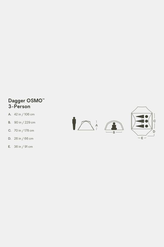 Nemo Dagger Osmo 3P Tent