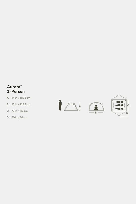 Nemo Aurora 3P & Footprint Grondzeil