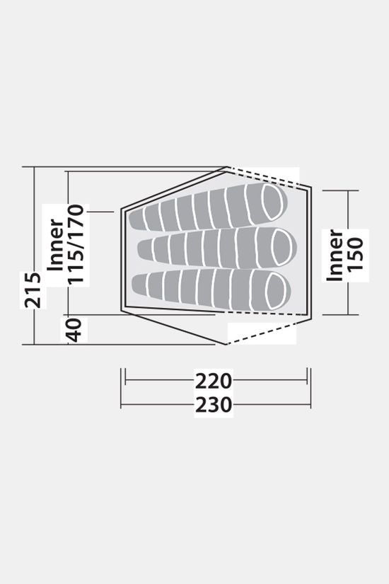 Robens Chaser 3XE 3-Persoonstent