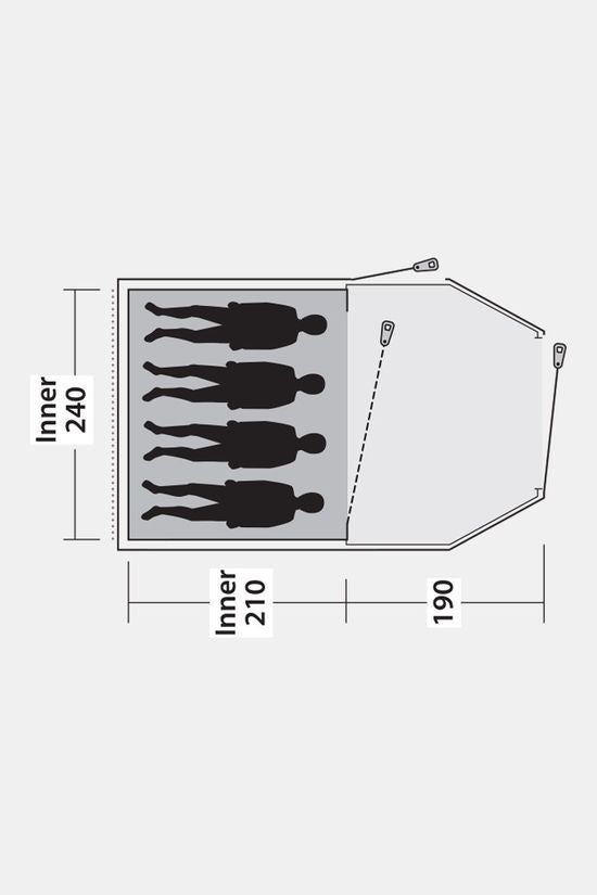 Outwell Earth 4 Tent Tent 4P