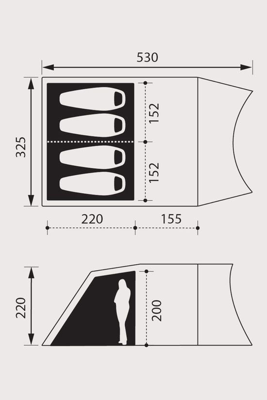 NOMAD Dogon 4 LW Tent