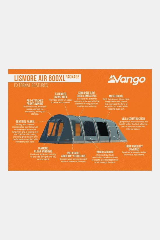 Vango Lismore Air 600XL Package Familietent