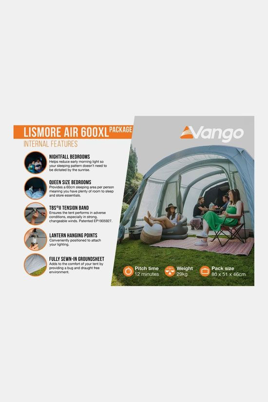 Vango Lismore Air 600XL Package Familietent