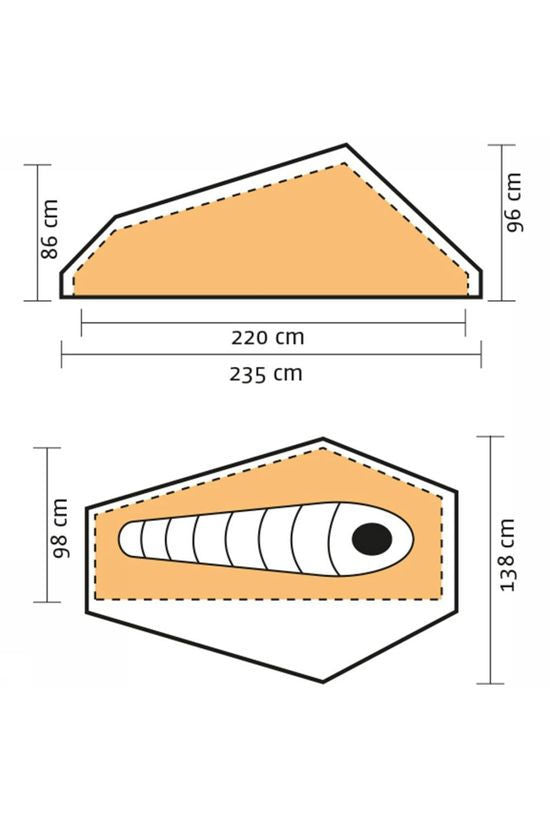 Nordisk Telemark 1 LW Alu Tent