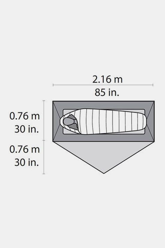 MSR Hubba NX 1-Persoons Hybride Tent