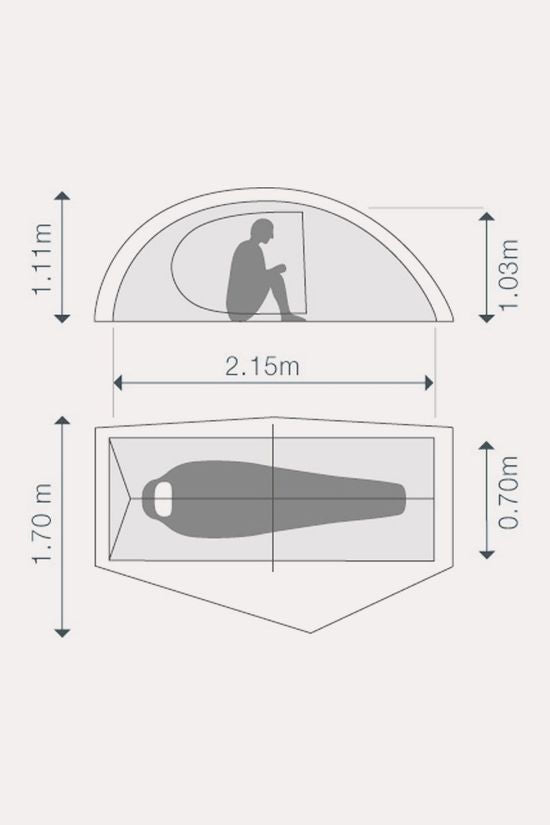 Exped Mira I HL 1-Persoonstent