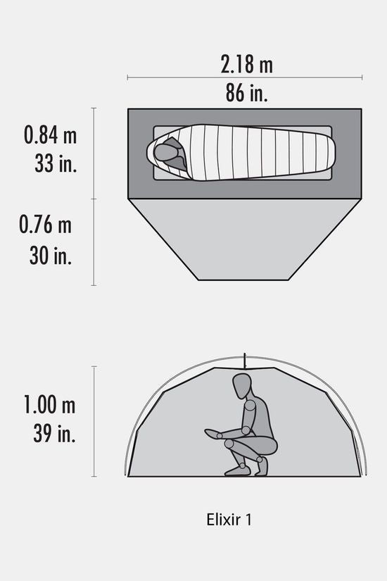 MSR Elixir 1-Persoons Tent