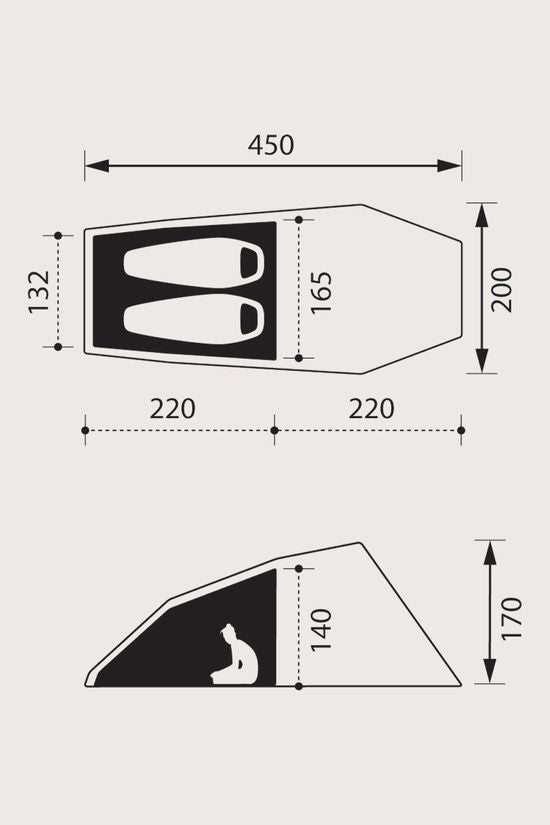 NOMAD Bedouin 2 LW Tent