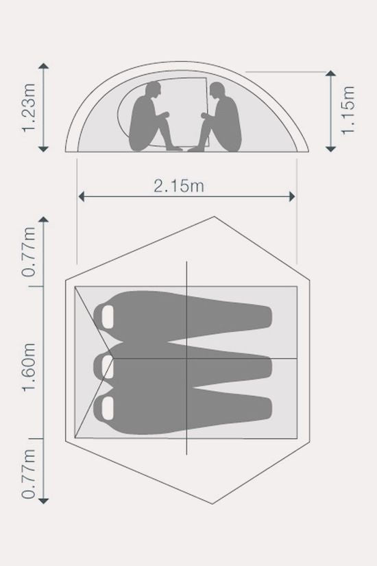 Exped Mira III HL 3-Persoonstent