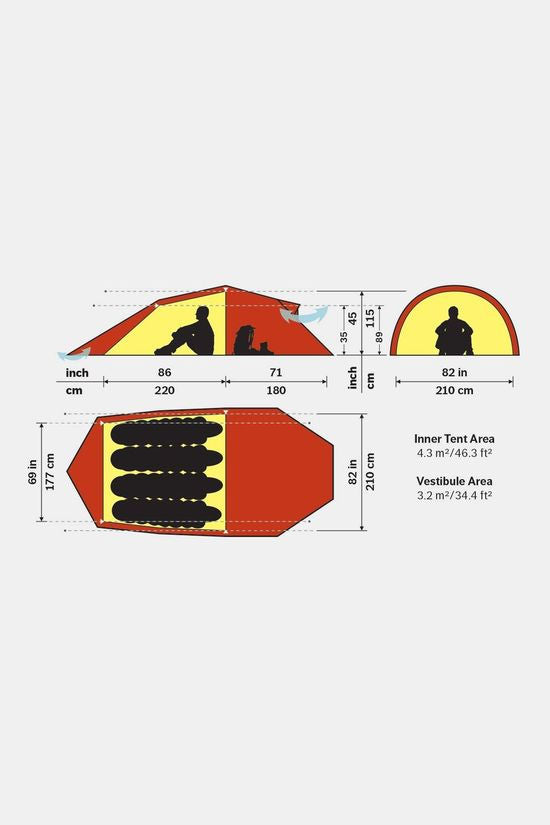 Hilleberg Nallo GT 4P 4-Persoons Tunneltent