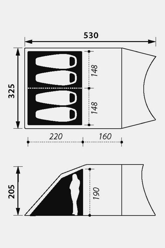 NOMAD Dogon 4 Compact Air Tent