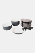 Bo-Camp 7-Delig Keramische Coating Camping Pannenset
